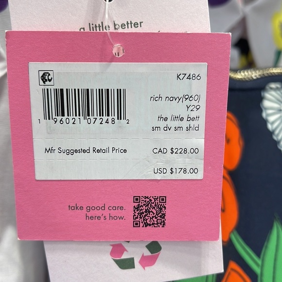 Kate Spade The Litte Better Sam Daisy Vines Small Shoulder Bag
Rich Navy - Picture 16 of 16